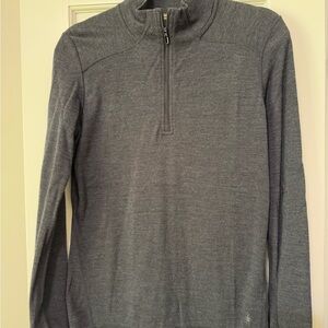 Smartwool Women's Gray Zip-Up Top